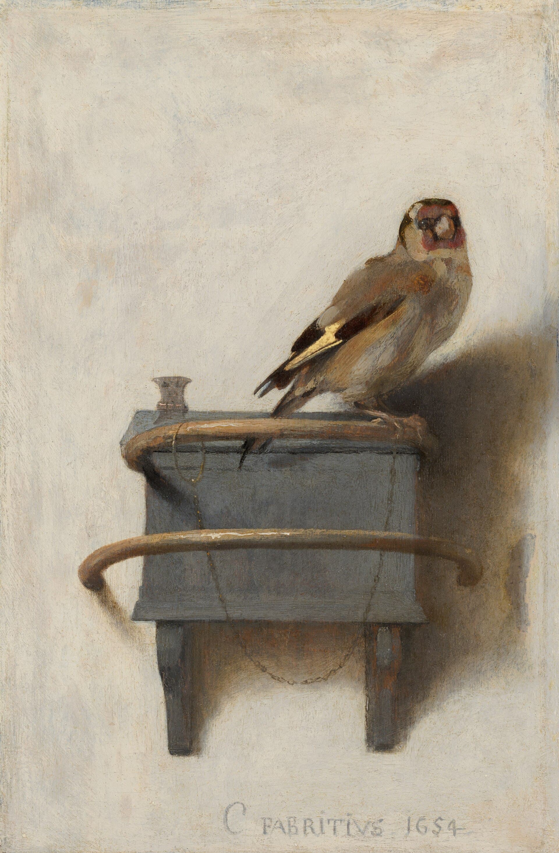 The Goldfinch. Carel Fabritius, 1654