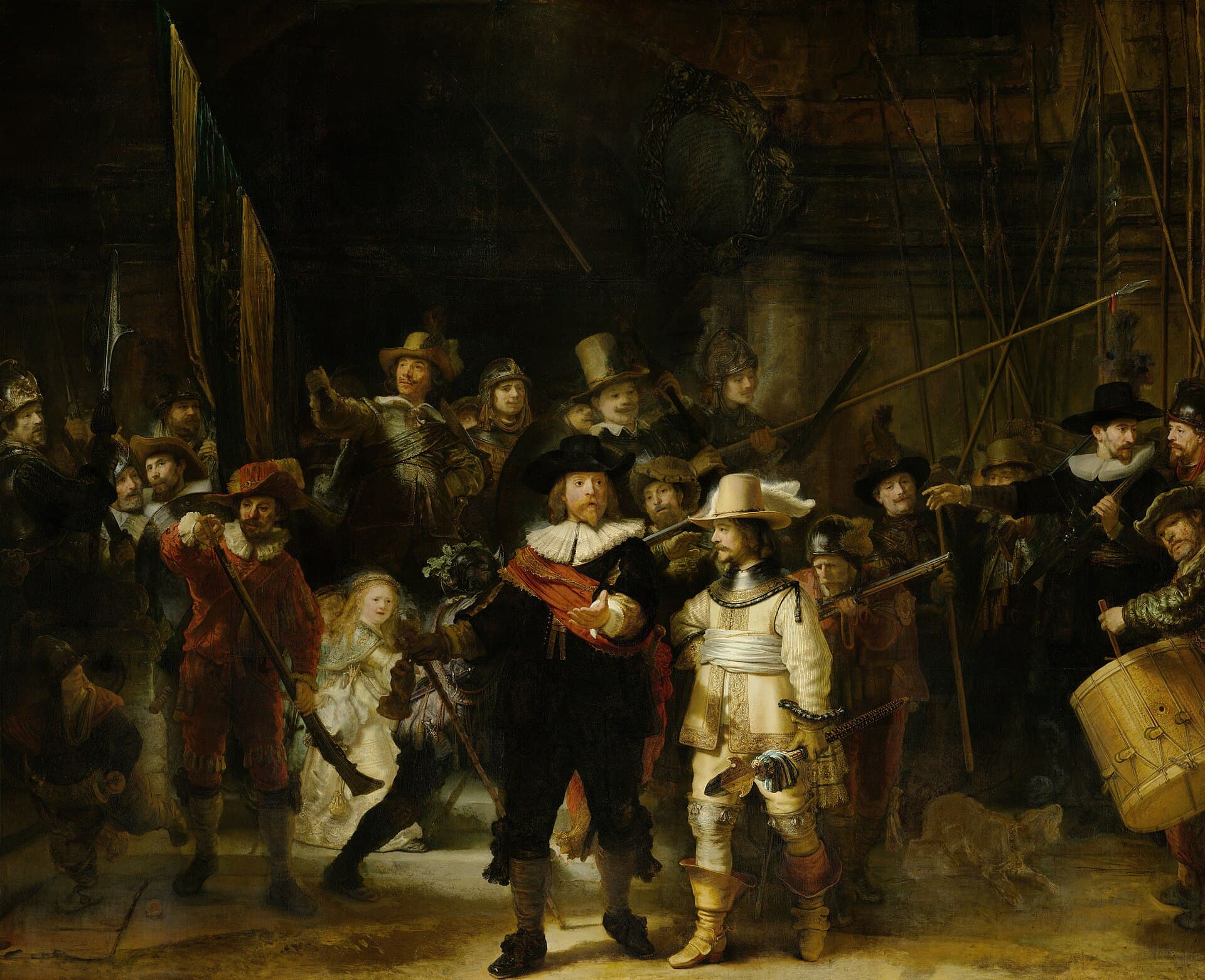 The Night Watch. Rembrandt, 1642
