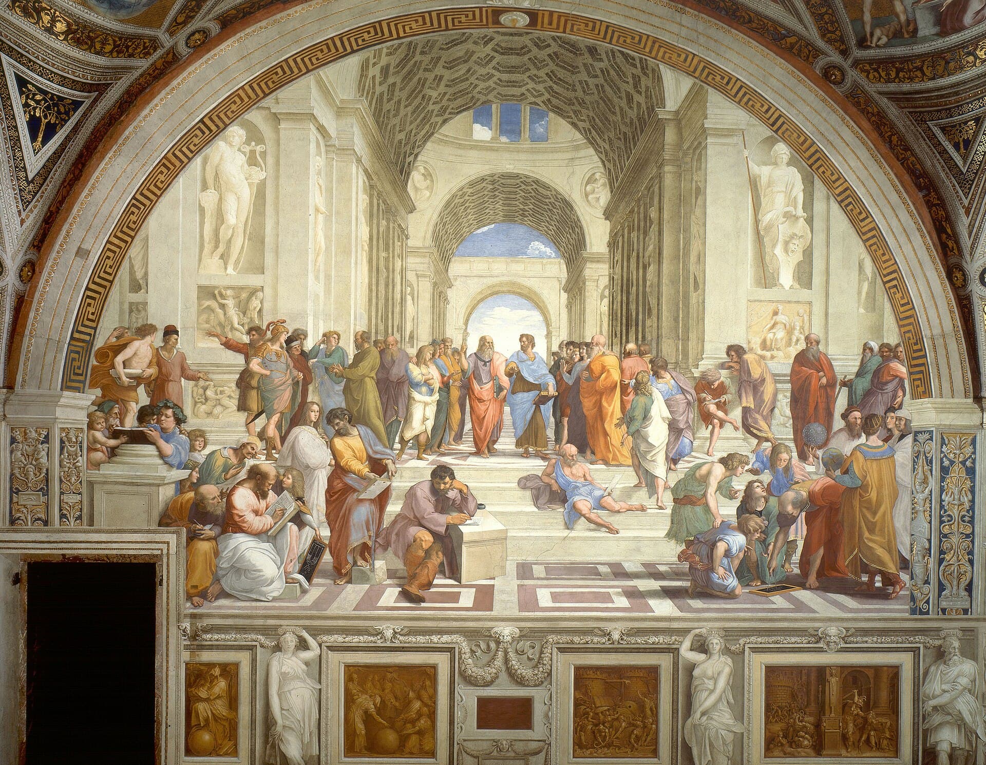 The School of Athens. Raphael, 1511