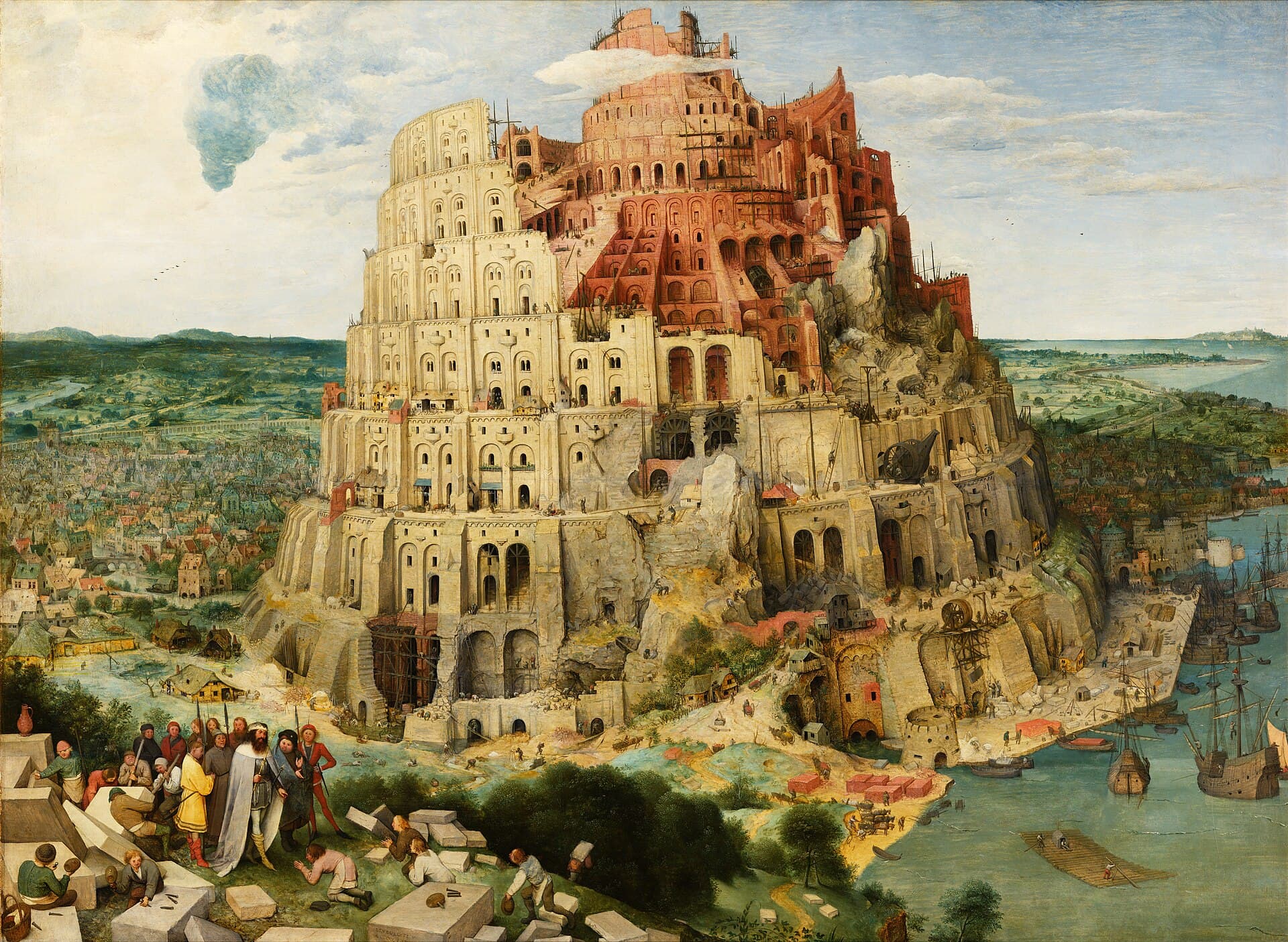 The Tower of Babel. Pieter Bruegel the Elder, 1563